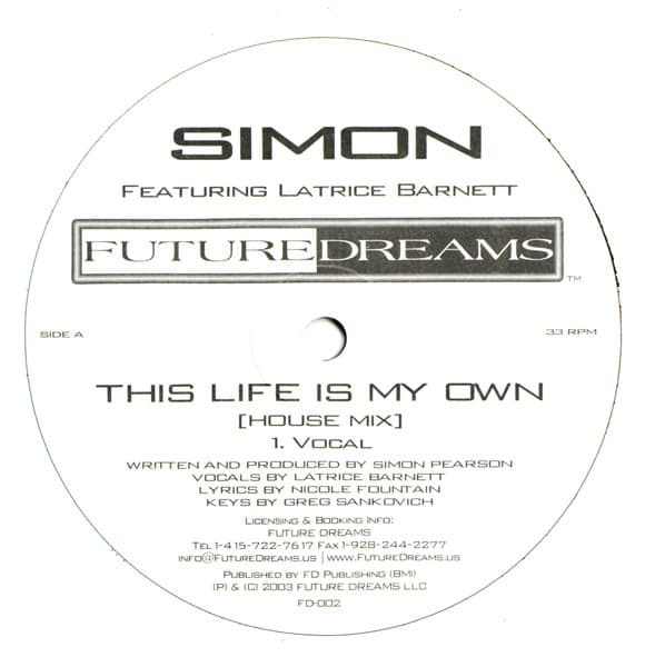 Simon - This Life Is My Own