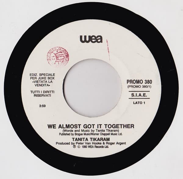 Tanita Tikaram / Chris Rea - We Almost Got It Together / The Road To Hell