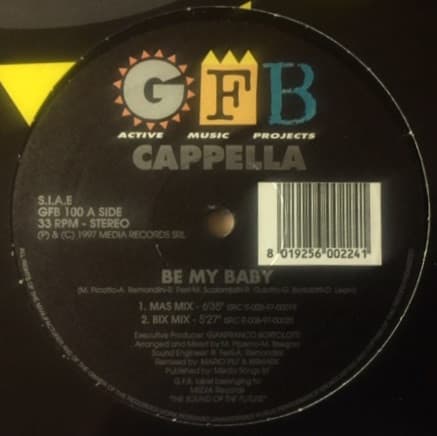 Cappella - Be My Baby
