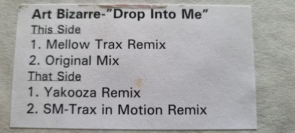 Art Bizarre - Drop Into Me