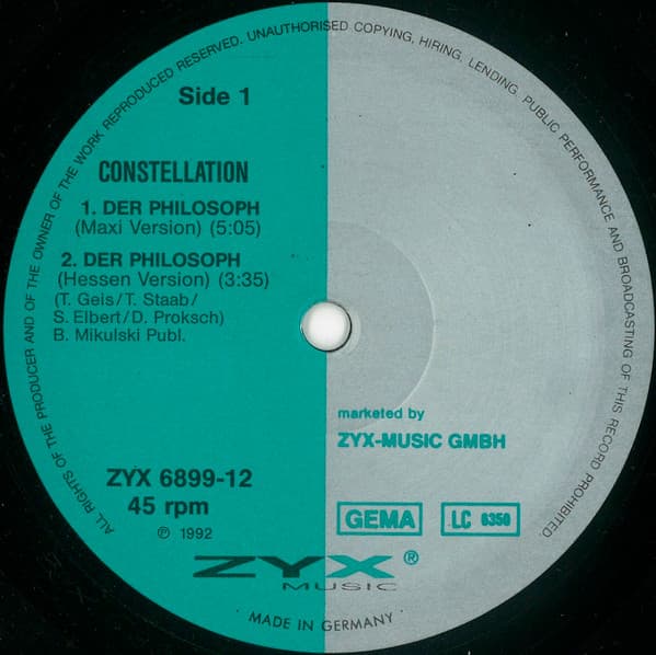 Constellation - Der Philosoph