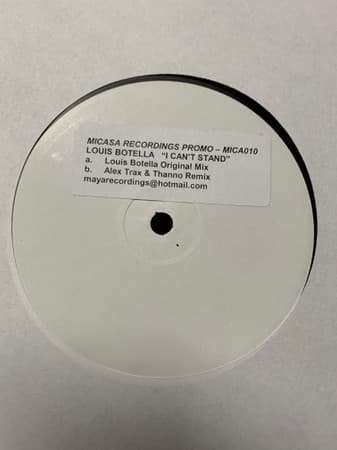 Louis Botella - I Can't Stand It
