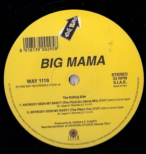 Big Mama - Anybody Seen My Baby?