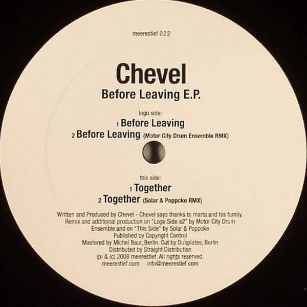 Chevel - Before Leaving E.P.