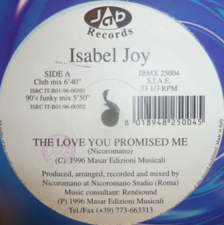 Isabel Joy - The Love You Promised Me