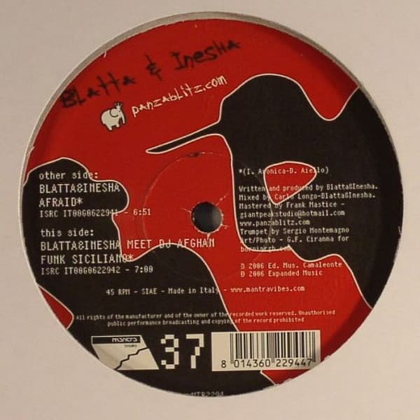 Blatta & Inesha - Afraid / Funk Siciliano