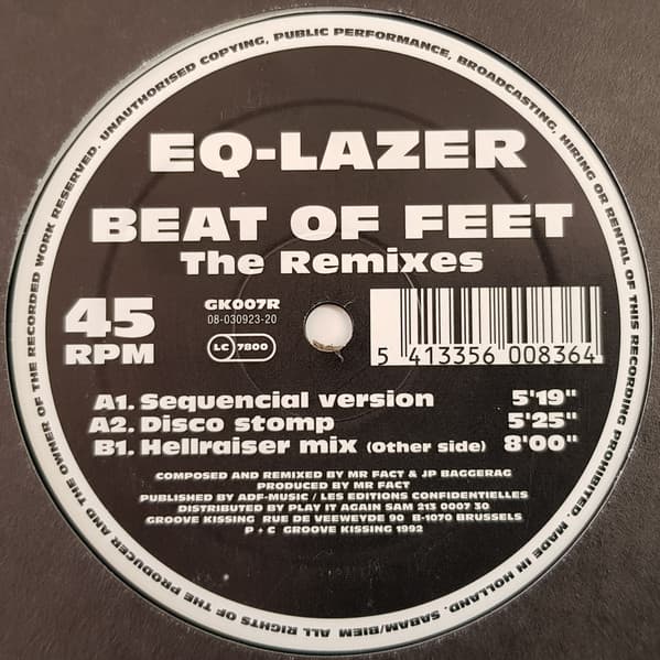 Eq-Lazer - Beat Of Feet (The Remixes)