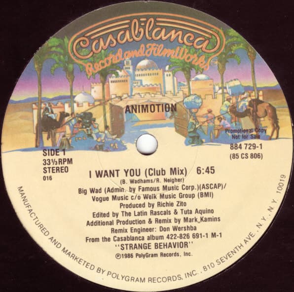 Animotion - I Want You