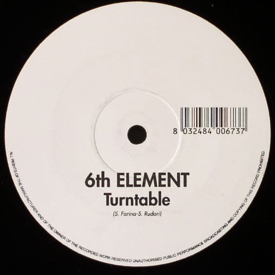 6th Element - Turntable