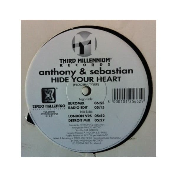 Anthony & Sebastian - Hide Your Heart