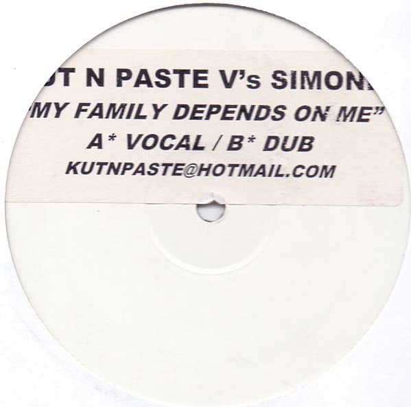 Kut 'N' Paste (2) - My Family Depends On Me