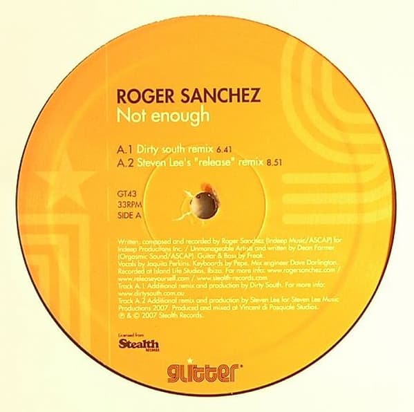 Roger Sanchez - Not Enough