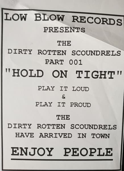 Dirty Rotten Scoundrels - Hold On Tight
