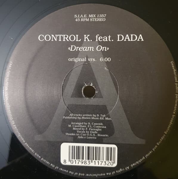 Control K Feat. Dada - Dream On