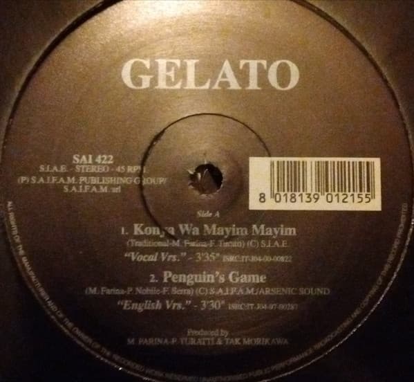 Gelato - Konya Wa Mayim Mayim / Penguin's Game