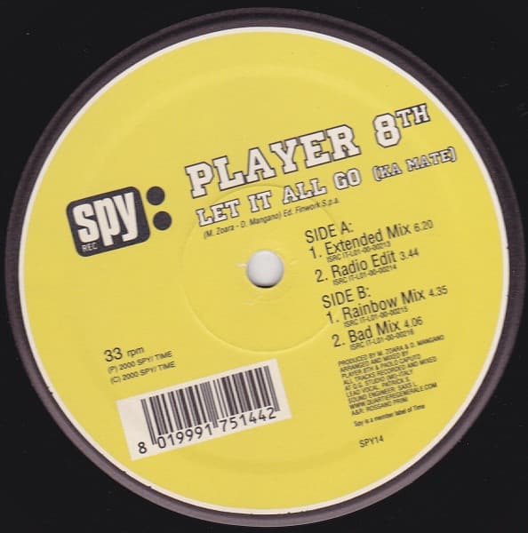Player 8th - Let It All Go (Ka Mate)