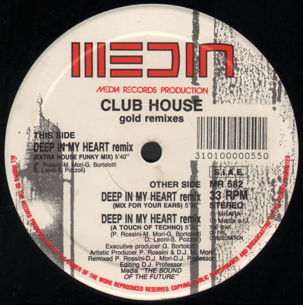 Club House - Deep In My Heart (Gold Remixes)