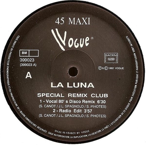 La Luna (3) - Le Canto A La Luna (Remix Special D.Js)