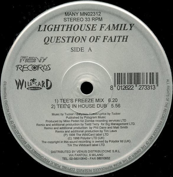 Lighthouse Family - Question Of Faith