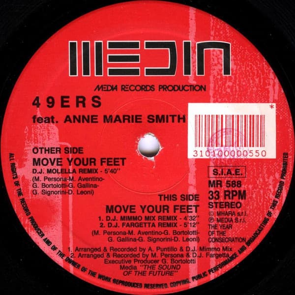 49ers Feat. Ann-Marie Smith - Move Your Feet (Remixes)