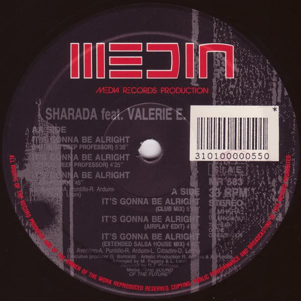 Sharada House Gang Feat. Valerie Etienne - It's Gonna Be Alright