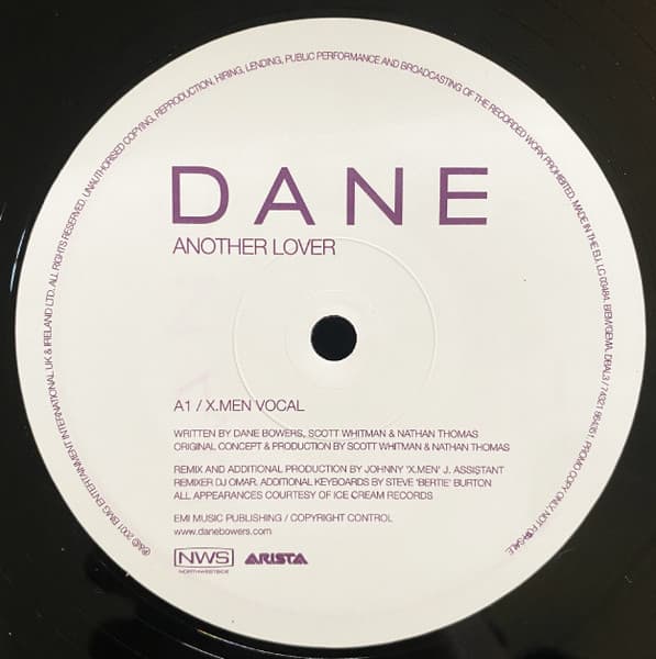 Dane Bowers - Another Lover (X.Men Remixes)