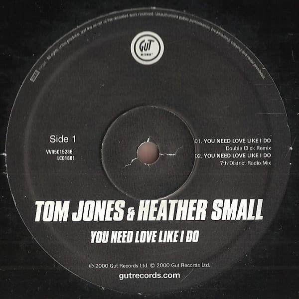Tom Jones & Heather Small - You Need Love Like I Do