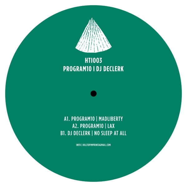 Program10, Dj Declerk - HTI003