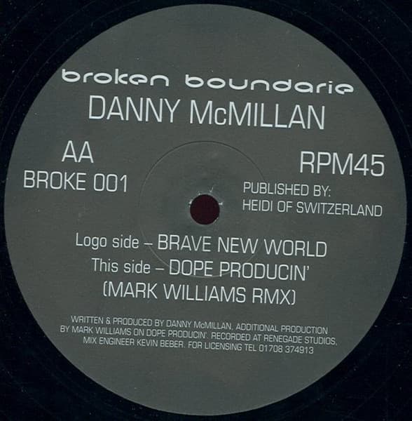 Danny McMillan - Brave New World