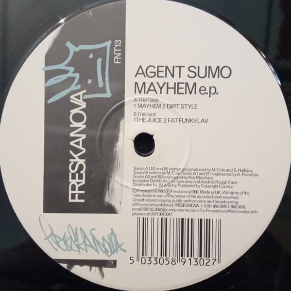 Agent Sumo - Mayhem E.P.