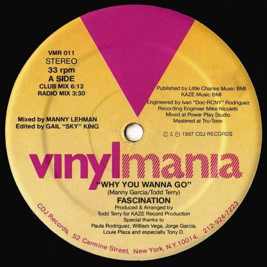 Fascination - Why You Wanna Go