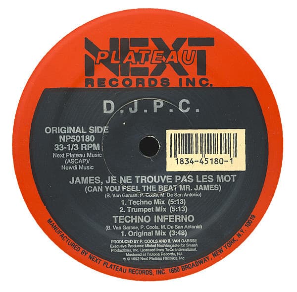 DJPC - James, Je Ne Trouve Pas Les Mots (Can You Feel The Beat Mr. James)