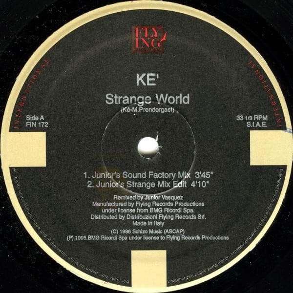 Ké - Strange World (Junior Vasquez Mixes)