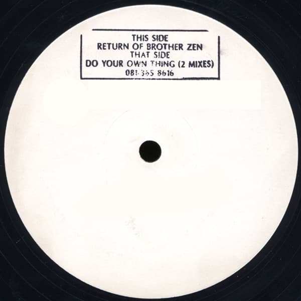 Bogus Order - Return Of Brother Zen / Do Your Own Thing